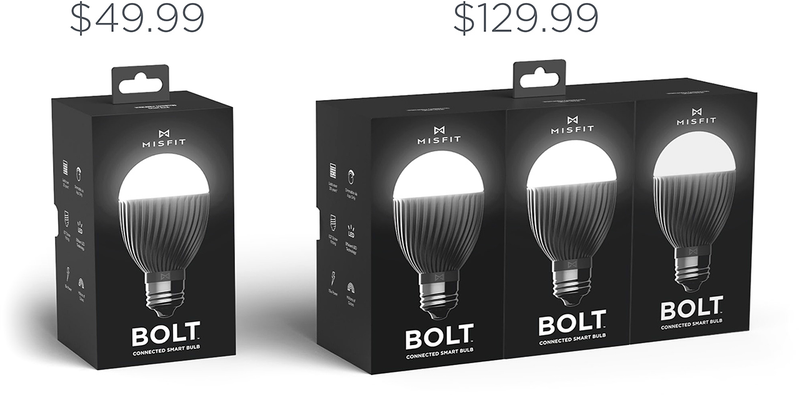Illustration for article titled Misfit's Bolt Is a Color-Changing Wireless LED Bulb For Just $50